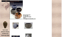 Desktop Screenshot of mcdowellpottery.com